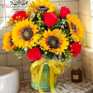 Arreglo Floral Artificial Olimpia